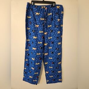 LL bean labrador pajama bottoms